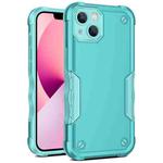 For iPhone 13 mini Non-slip Armor Phone Case (Mint Green)