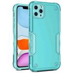 For iPhone 11 Pro Max Non-slip Armor Phone Case (Mint Green)