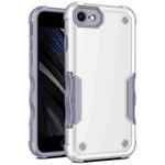 For iPhone SE 2022 / SE 2020 / 8 / 7 Non-slip Armor Phone Case(White)