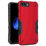 Non-slip Armor Phone Case For iPhone 8 Plus / 7 Plus(Red)