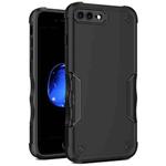 Non-slip Armor Phone Case For iPhone 8 Plus / 7 Plus(Black)