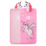 For Huawei Honor 8A Shockproof Cartoon TPU Protective Case(Unicorn)