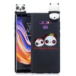 For Galaxy Note 9 Shockproof Cartoon TPU Protective Case(Two Pandas)