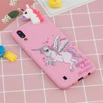 For Galaxy M10 Shockproof Cartoon TPU Protective Case(Unicorn)