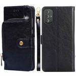 For Motorola Moto G Power 2022 Zipper Bag Leather Phone Case(Black)