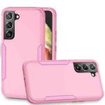 For Samsung Galaxy S22 5G TPU + PC Shockproof Phone Case(Pink)