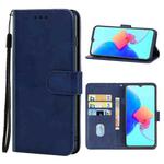 Leather Phone Case For Tecno Spark 8P(Blue)