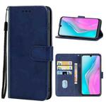 Leather Phone Case For Infinix Note 11(Blue)