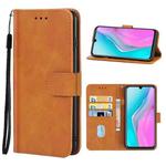 Leather Phone Case For Infinix Note 11(Brown)