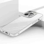 For iPhone 13 PC + TPU Shockproof Case(White)