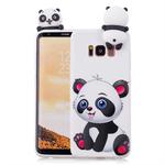 For Galaxy S8 Shockproof Cartoon TPU Protective Case(Panda)