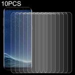 10 PCS 0.26mm 9H 2.5D Tempered Glass Film For Samsung Galaxy S8+ / G955A