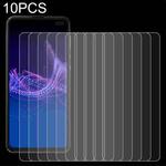 10 PCS 0.26mm 9H 2.5D Tempered Glass Film For Sharp Aquos Sense 4 Plus