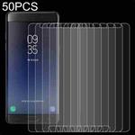 50 PCS 0.26mm 9H 2.5D Tempered Glass Film For Samsung Galaxy Note FE