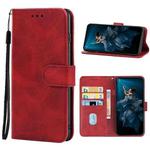 For Honor 20 SE Leather Phone Case(Red)
