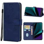 For Infinix Note 11 Pro Leather Phone Case(Blue)