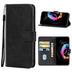 For Motorola Edge 20 Fusion Leather Phone Case(Black)