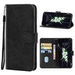 For Xiaomi Black Shark 4s Leather Phone Case(Black)