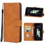 For Xiaomi Black Shark 4s Pro Leather Phone Case(Brown)