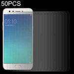 50 PCS 0.26mm 9H 2.5D Tempered Glass Film For OPPO F3