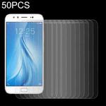 50 PCS 0.26mm 9H 2.5D Tempered Glass Film For vivo V5 Plus