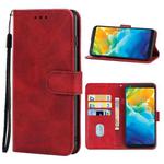 Leather Phone Case For LG Stylo 4 / Q Stylo 4(Red)