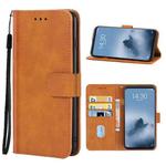 Leather Phone Case For Meizu 16 Plus(Brown)