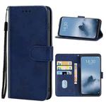 Leather Phone Case For Meizu 16 Plus(Blue)