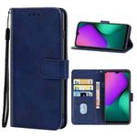Leather Phone Case For Infinix Hot 10 Play / Smart 5 India X688B(Blue)