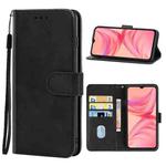 Leather Phone Case For Infinix Hot 10T / Hot 10s / Hot 10s NFC(Black)