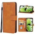 Leather Phone Case For OPPO Realme GT Neo2(Brown)