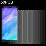 50 PCS 0.26mm 9H 2.5D Tempered Glass Film For Infinix Smart 6