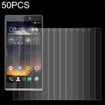 50 PCS 0.26mm 9H 2.5D Tempered Glass Film For Tecno Camon C8