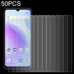 50 PCS 0.26mm 9H 2.5D Tempered Glass Film For Umidigi A11S