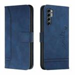 For TCL 20 Pro 5G Retro Skin Feel Horizontal Flip Soft TPU + PU Leather Phone Case(Blue)