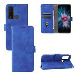 For TCL 20 XE Skin Feel Magnetic Flip Leather Phone Case(Blue)