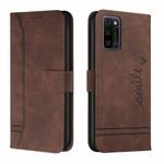 For Blackview A100 Retro Skin Feel Horizontal Flip Soft TPU + PU Leather Phone Case(Coffee)