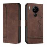 For Blackview A80 Retro Skin Feel Horizontal Flip Soft TPU + PU Leather Phone Case(Coffee)