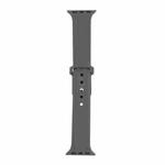 King Kong Silicone Watch Band For Apple Watch Series 8&7 41mm / SE 2&6&SE&5&4 40mm / 3&2&1 38mm(Charcoal)