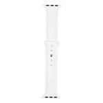 King Kong Silicone Watch Band For Apple Watch Series 8&7 41mm / SE 2&6&SE&5&4 40mm / 3&2&1 38mm(White)