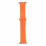 King Kong Silicone Watch Band For Apple Watch Ultra 49mm / Series 8&7 45mm / SE 2&6&SE&5&4 44mm / 3&2&1 42mm(Papaya)