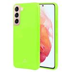 For Samsung Galaxy S22 5G GOOSPERY PEARL JELLY Shockproof TPU Phone Case(Fluorescent Green)