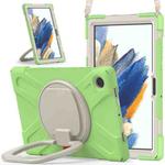 For Samsung Galaxy Tab A8 10.5 2021 Silicone + PC Tablet Case(Matcha Green)