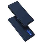 For Motorola Moto G51 5G DUX DUCIS Skin Pro Series Horizontal Flip Leather Phone Case(Blue)