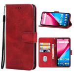 Leather Phone Case For Infinix Smart 5 Pro(Red)