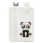 For OPPO F7 Cartoon Shockproof TPU Protective Case with Holder(Panda)