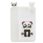 For OPPO F11 Cartoon Shockproof TPU Protective Case with Holder(Panda)