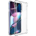 For Motorola Edge X30 imak Airbag TPU Case with Screen Protector(Transparent)