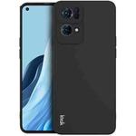 For OPPO Reno7 Pro 5G imak UC-4 Series Straight Edge TPU Soft Protective Case(Black)