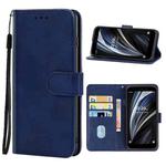 Leather Phone Case For Oukitel WP12 Pro / WP12(Blue)